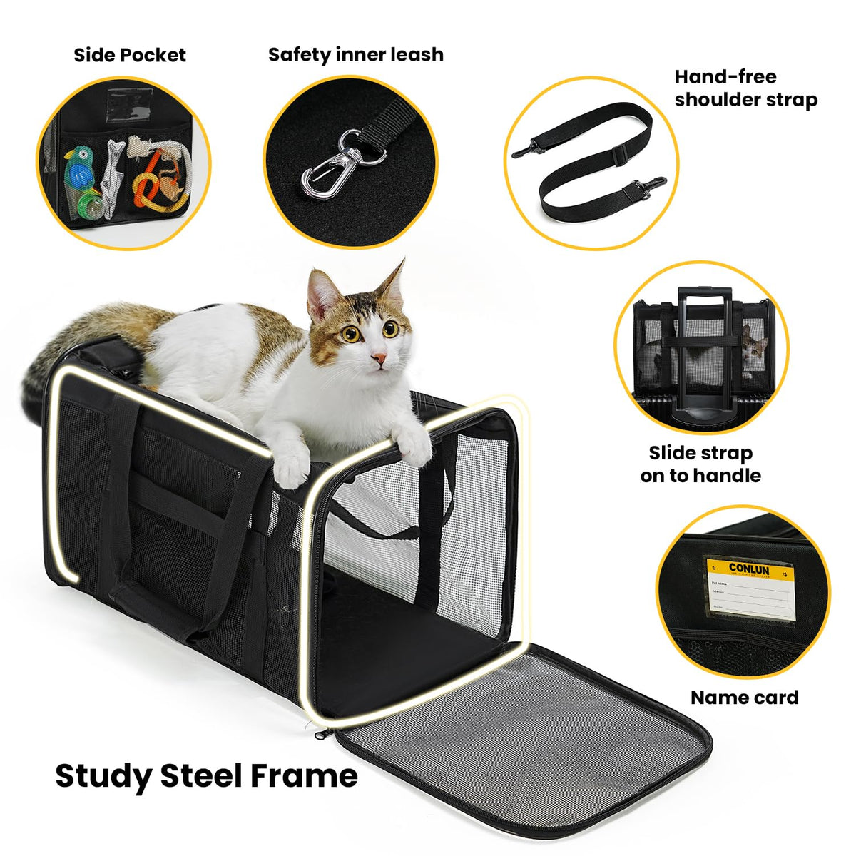 Classic Mesh Pet Carrier