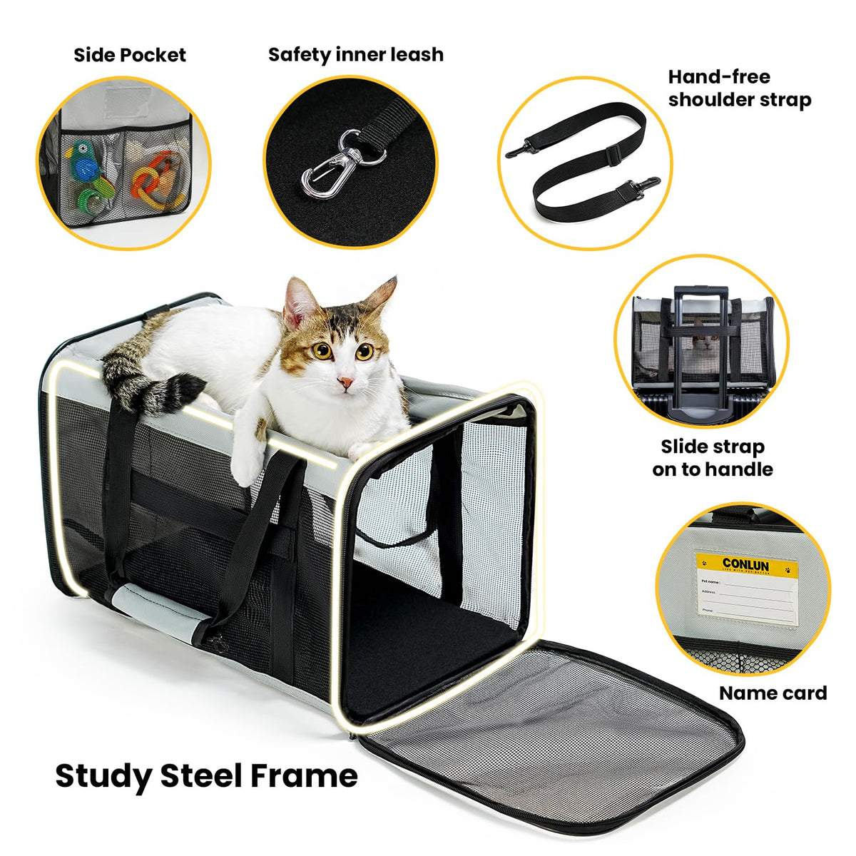 Classic Mesh Pet Carrier