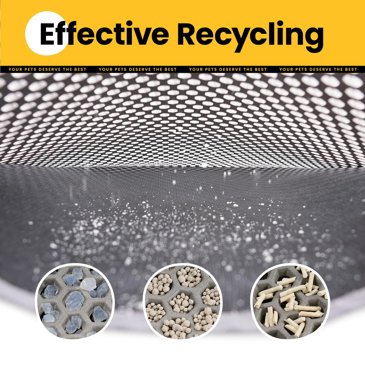 EVA Waterproof Double-Layer Cat Litter Mat