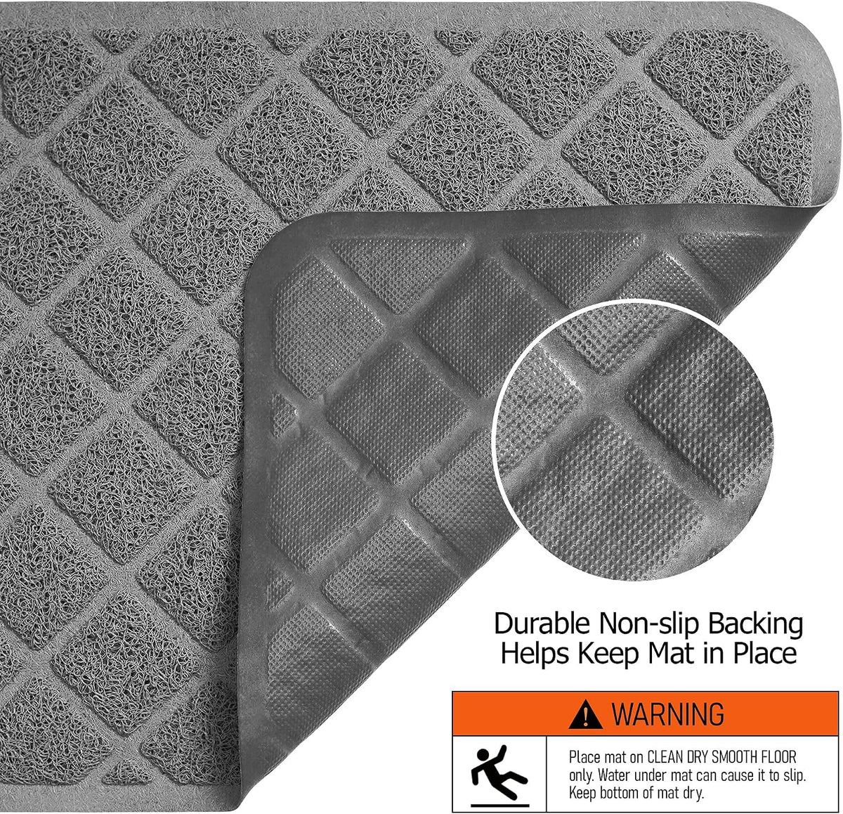 PVC Cat Litter Trapping Mat