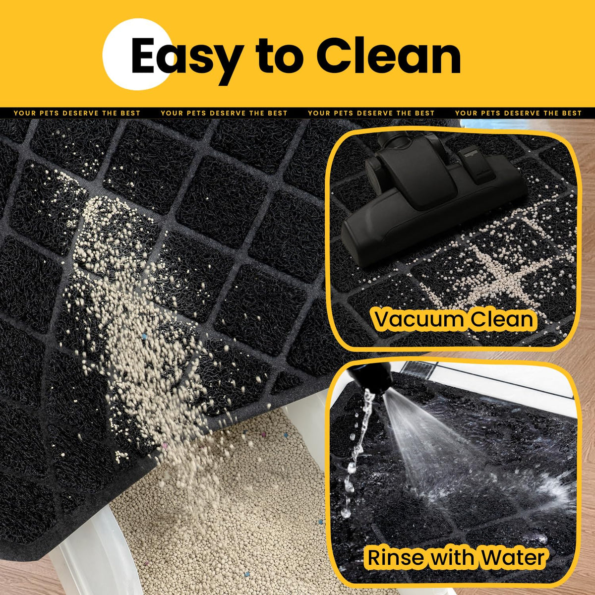 PVC Cat Litter Trapping Mat