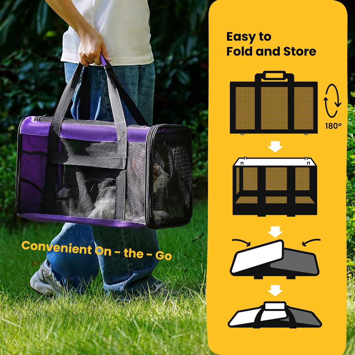 Classic Mesh Pet Carrier