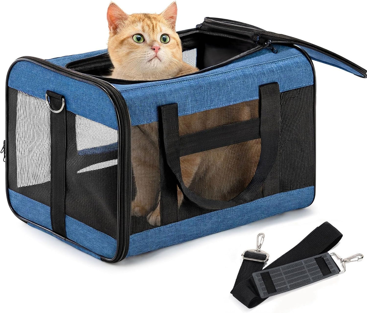 Soft-Sided Mesh Pet Carrier