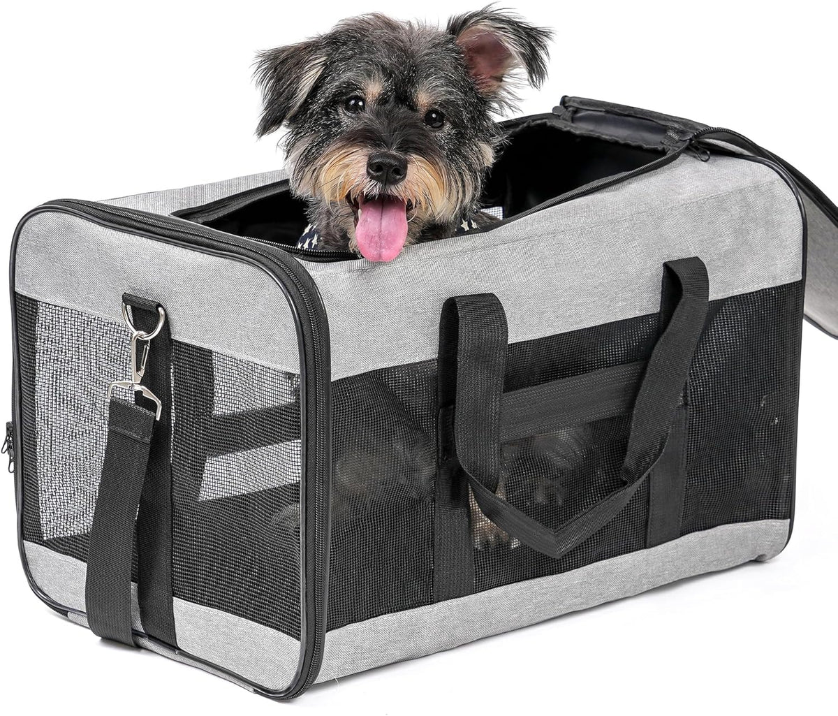 Soft-Sided Mesh Pet Carrier