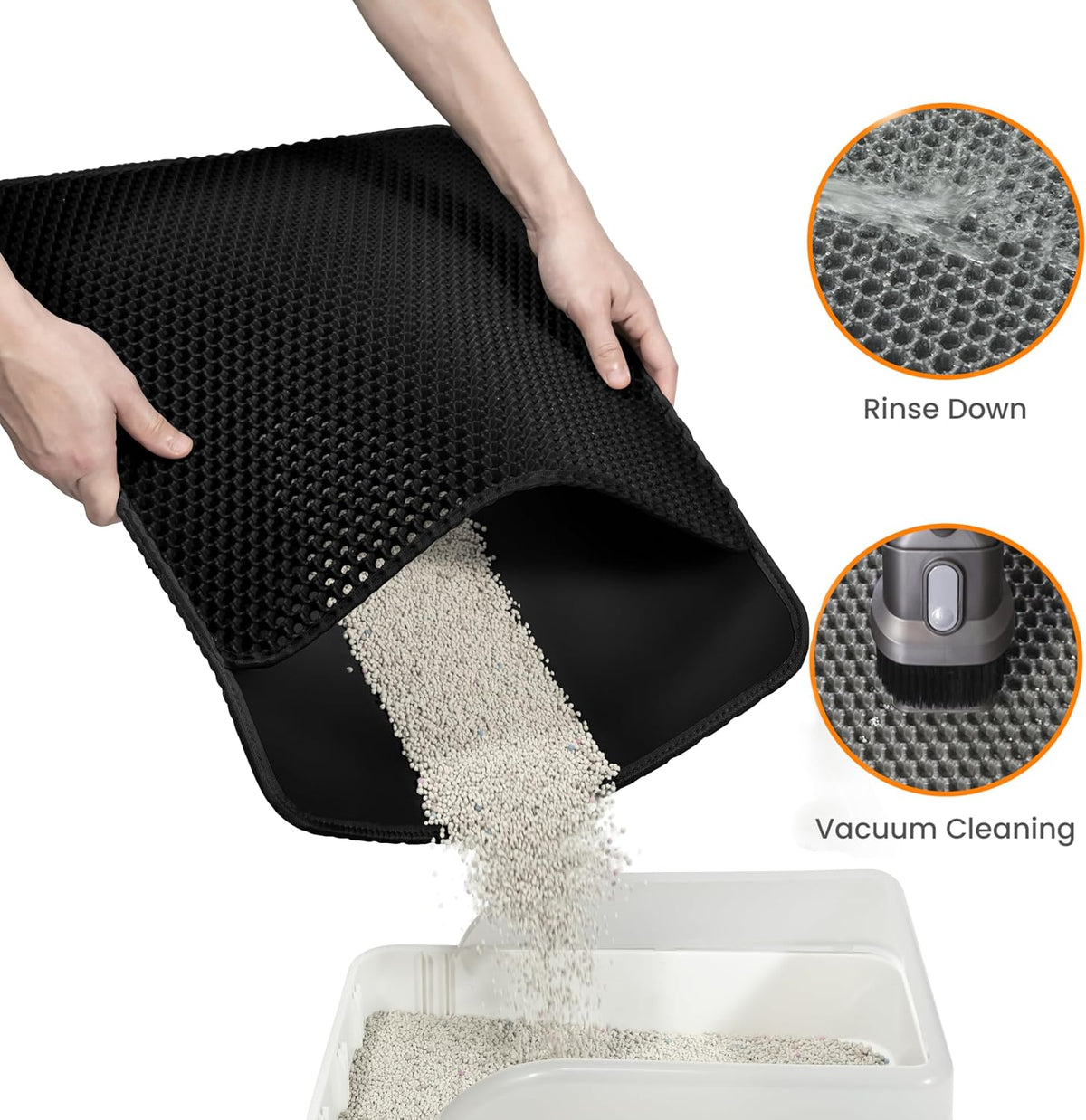 EVA Double-Layer Cat Litter Mat