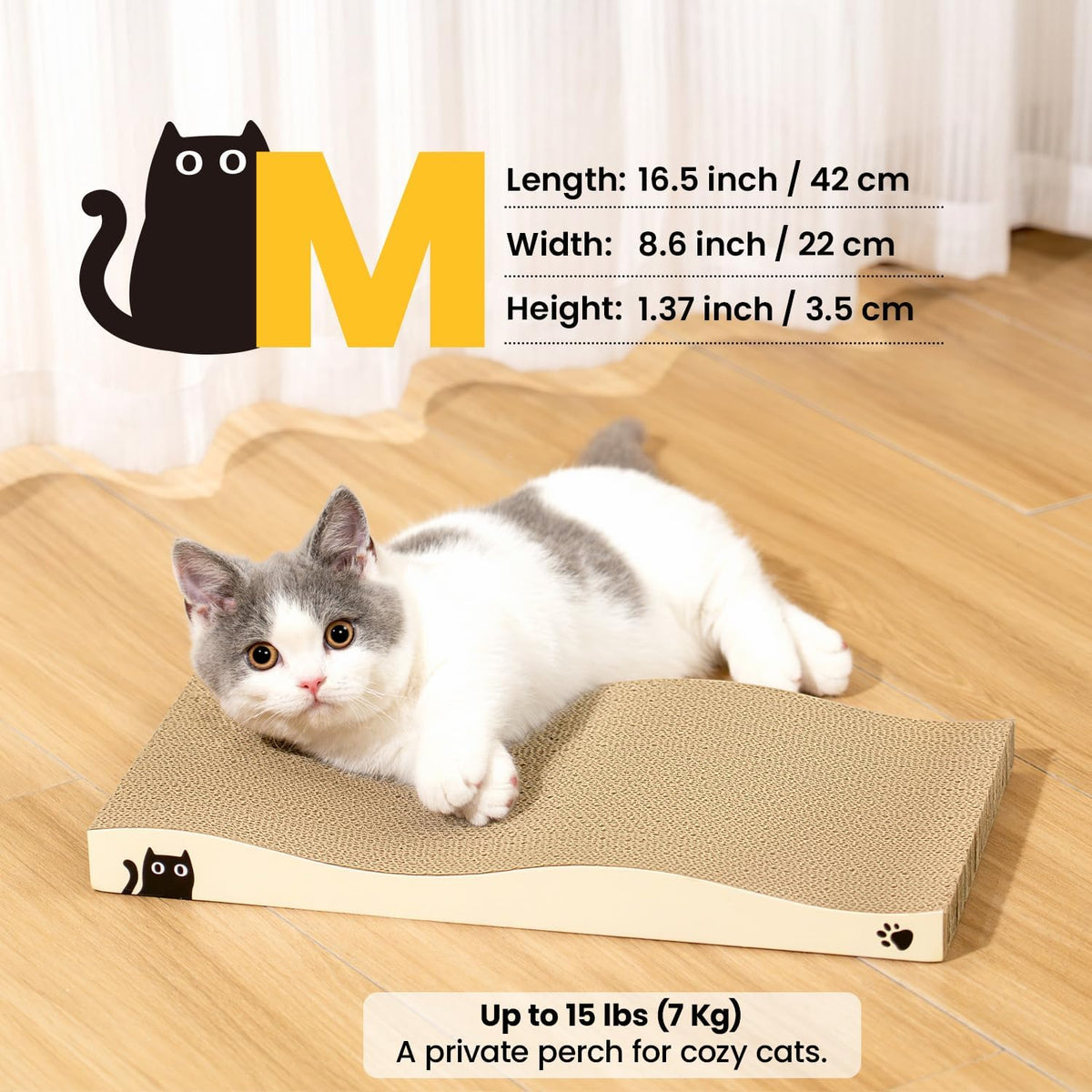 Curved Cat Scratcher