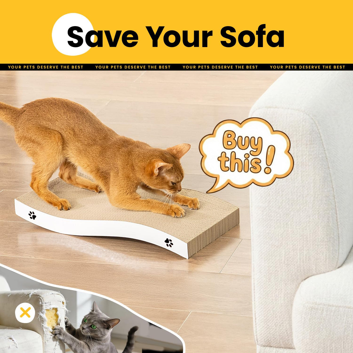 cat scratcher white coching cat scratcher cardboard scratching pad small
