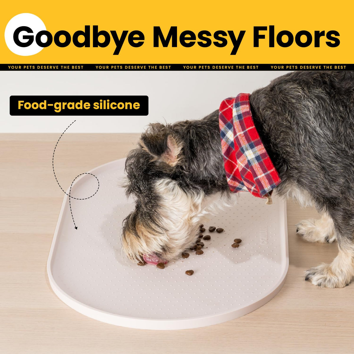 Oval Silicone Pet Feeding Mat