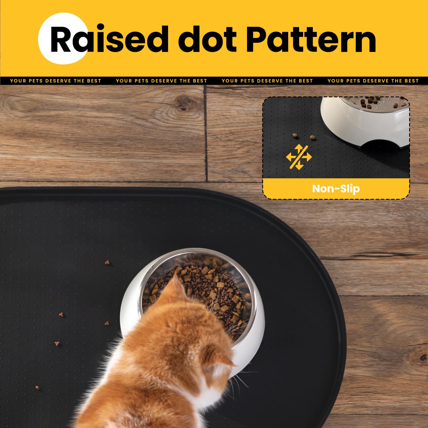 best cat food mat