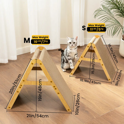 A-Frame Cat Scratcher & L-Shaped Cat Scratcher