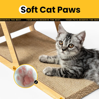 A-Frame Cat Scratcher & L-Shaped Cat Scratcher