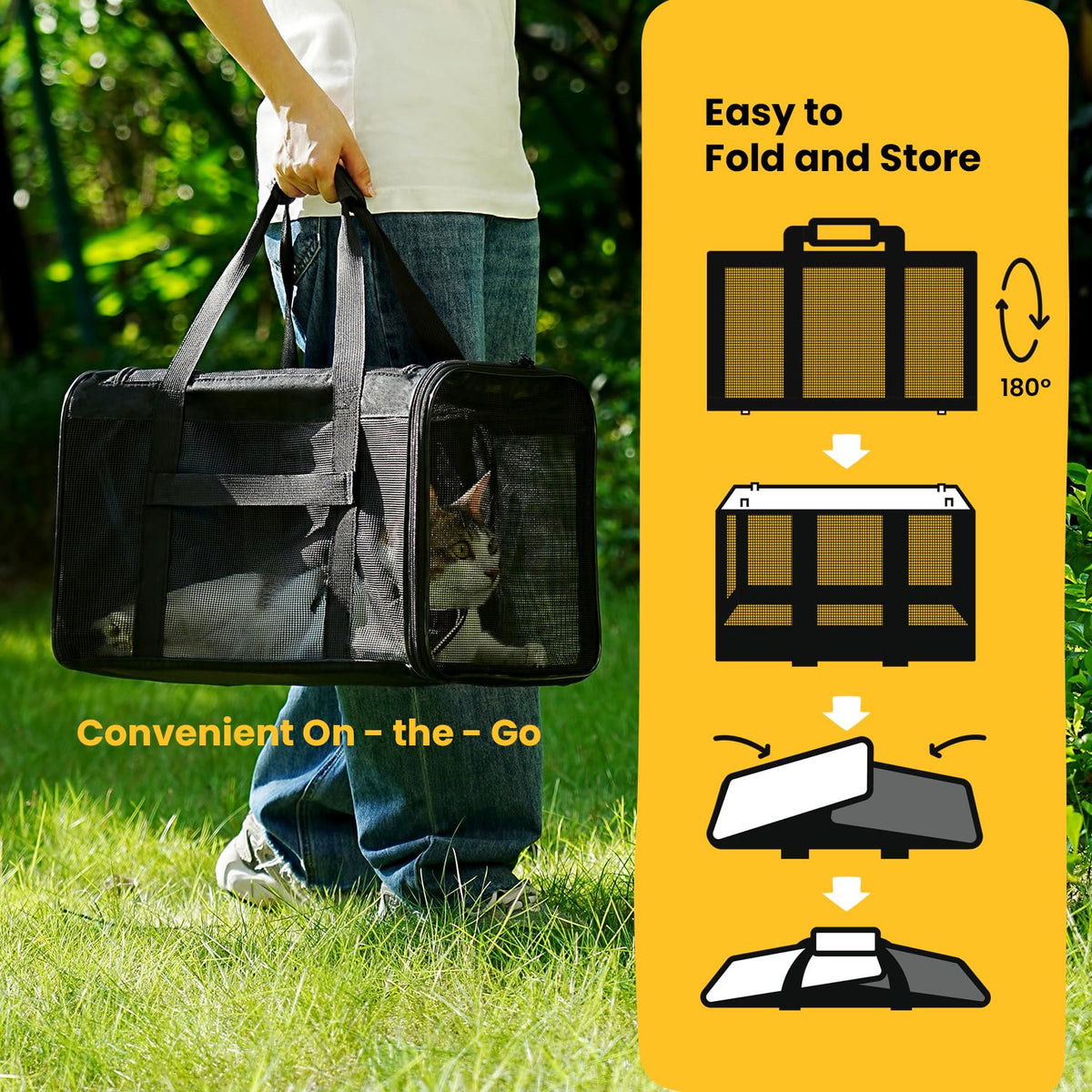 Classic Mesh Pet Carrier