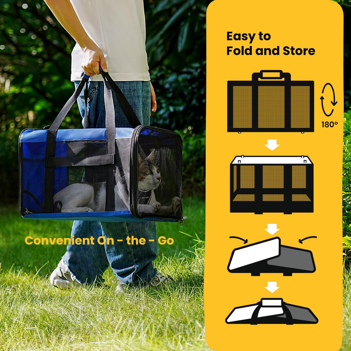 Classic Mesh Pet Carrier