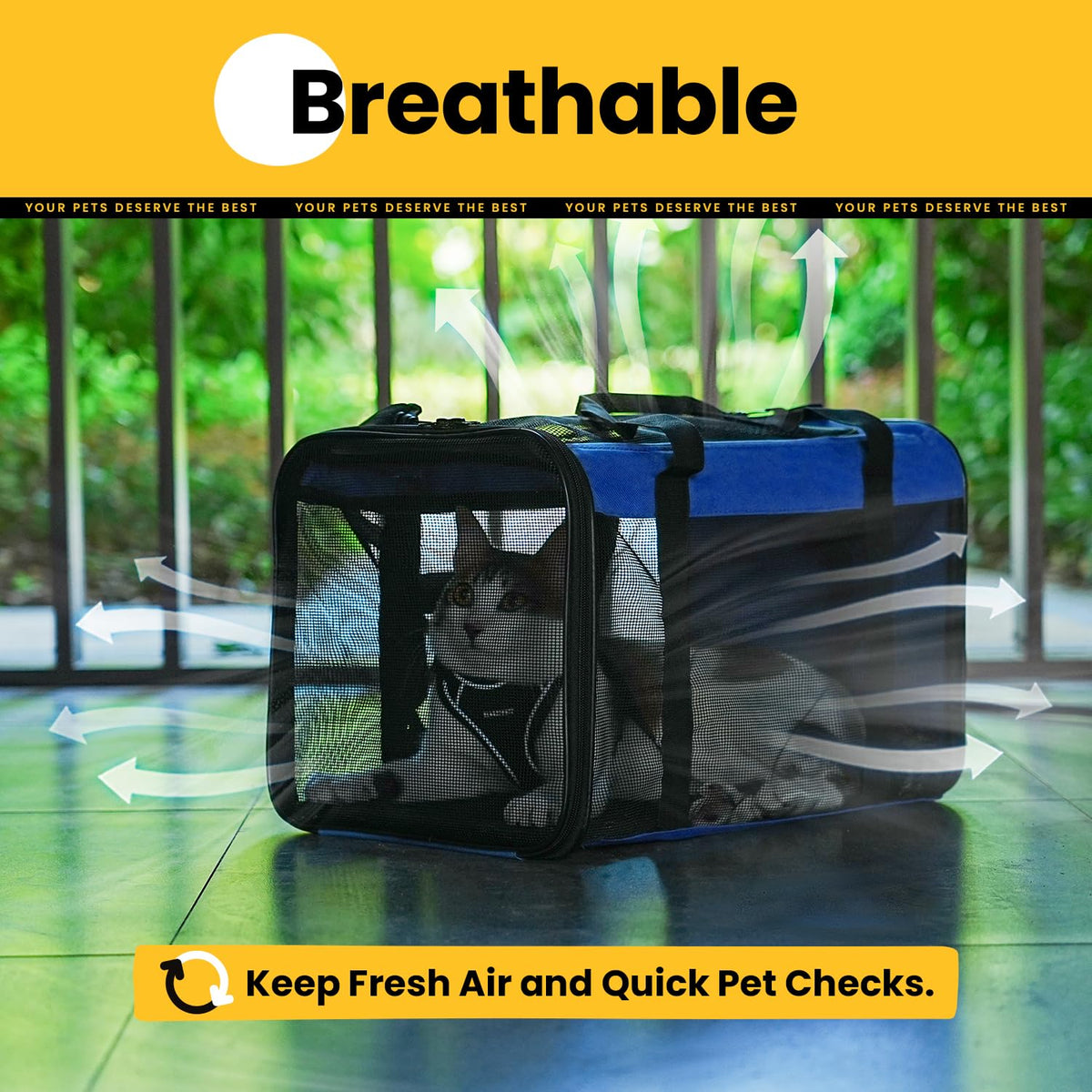 Classic Mesh Pet Carrier