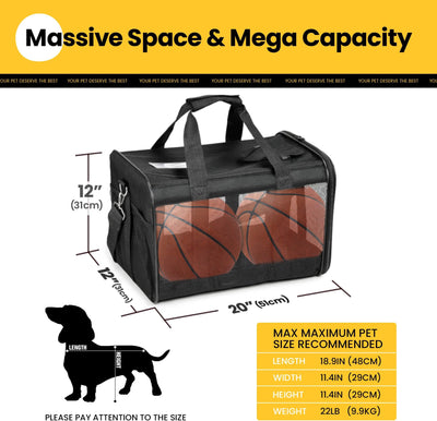 Soft-Sided Mesh Pet Carrier
