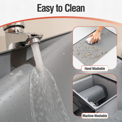 Rectangular Silicone Pet Feeding Mat