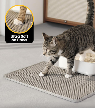 EVA Waterproof Double-Layer Cat Litter Mat