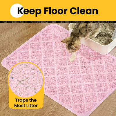 PVC Cat Litter Trapping Mat