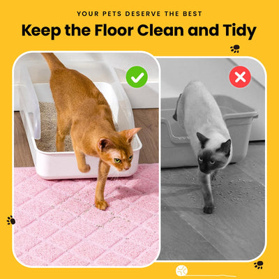PVC Cat Litter Trapping Mat