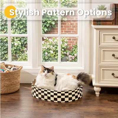 Integrated Oval Cat Scratcher Bed