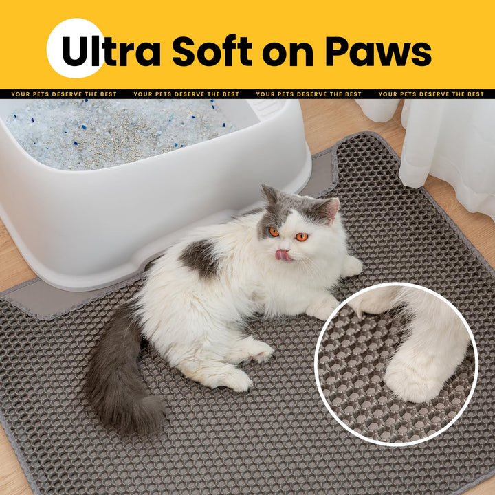 Cat Litter Trapping Mat Large (25 x 15)丨Cat Litter Mat Kitty