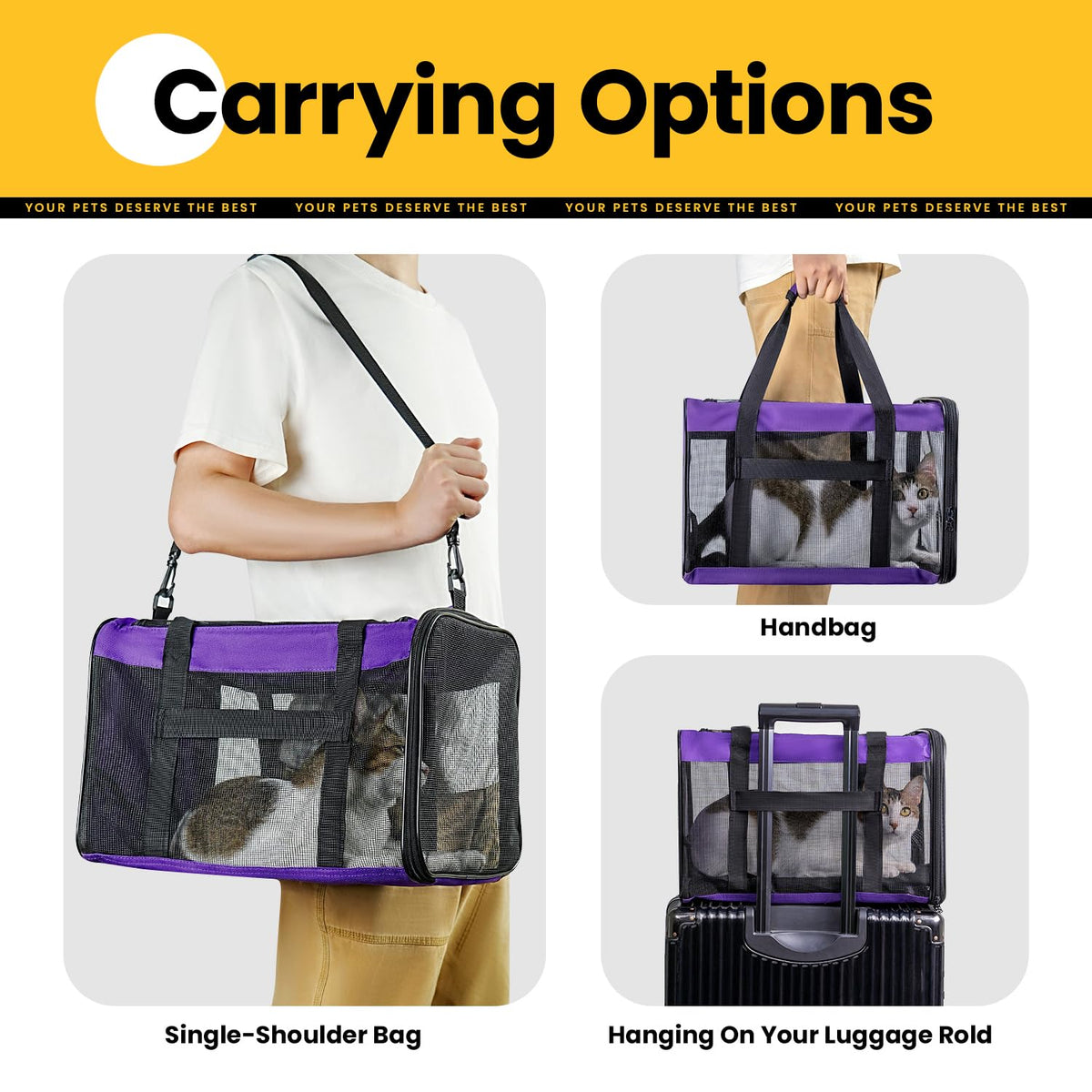 Classic Mesh Pet Carrier