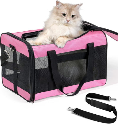 Soft-Sided Mesh Pet Carrier