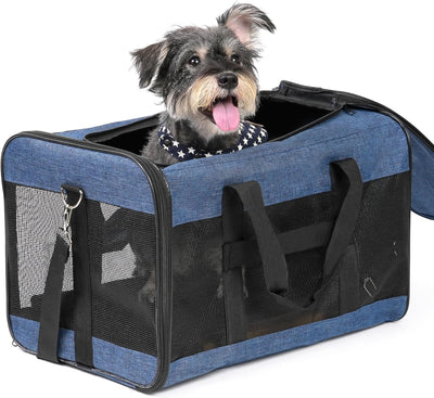 Soft-Sided Mesh Pet Carrier