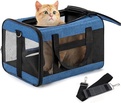 Soft-Sided Mesh Pet Carrier