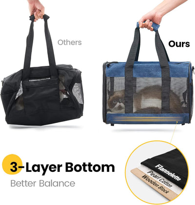 Soft-Sided Mesh Pet Carrier