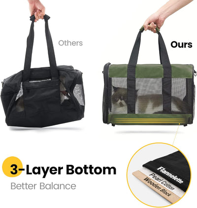 Soft-Sided Mesh Pet Carrier