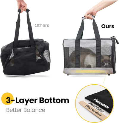 Soft-Sided Mesh Pet Carrier