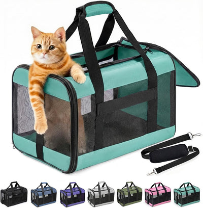 Soft-Sided Mesh Pet Carrier