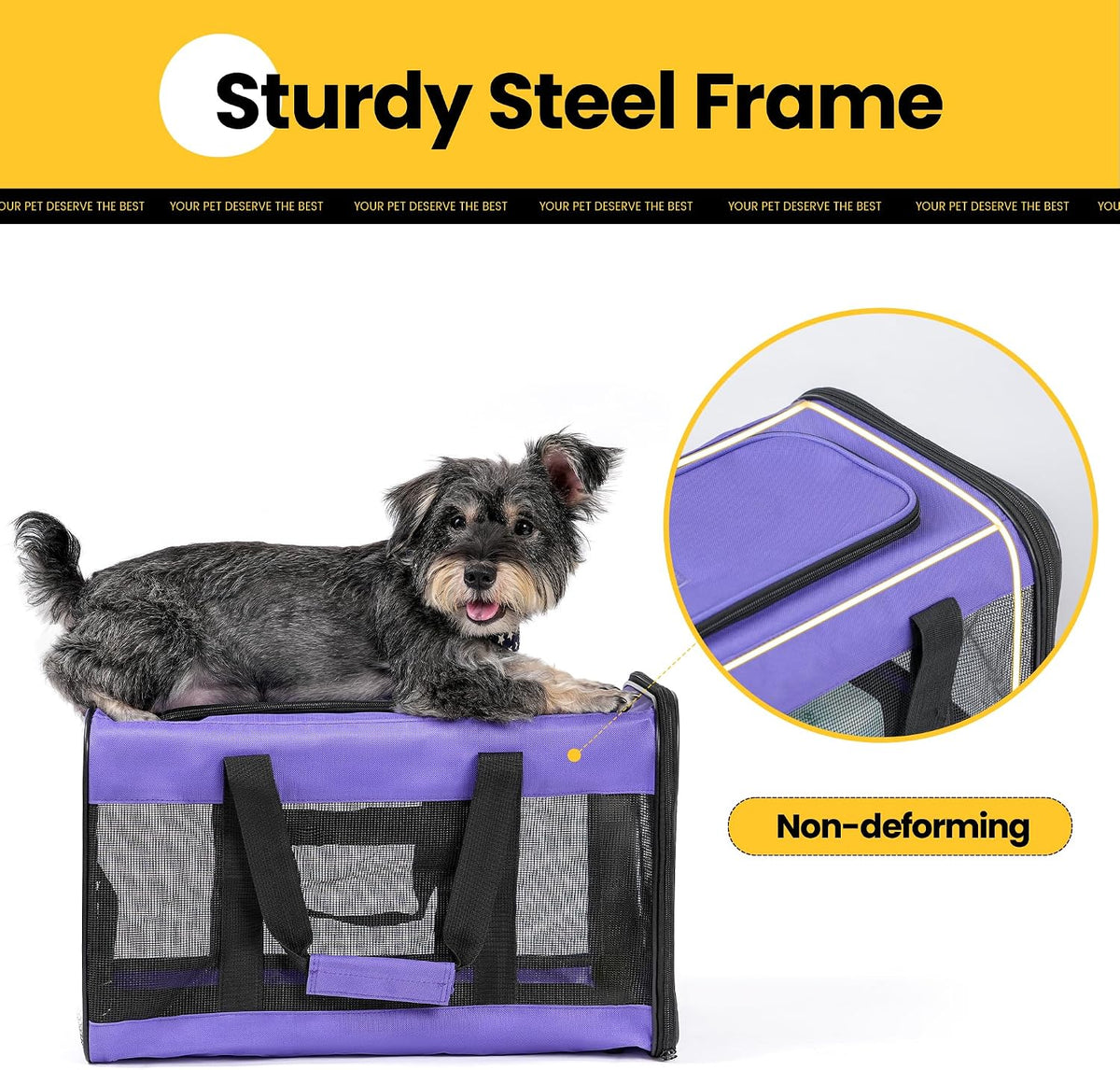 Soft-Sided Mesh Pet Carrier