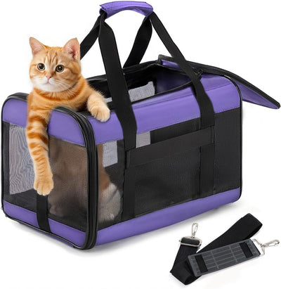 Soft-Sided Mesh Pet Carrier