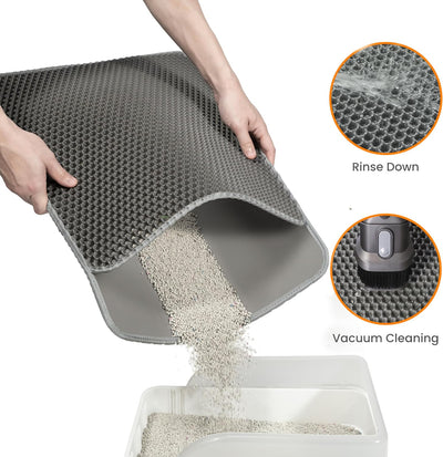 EVA Double-Layer Cat Litter Mat