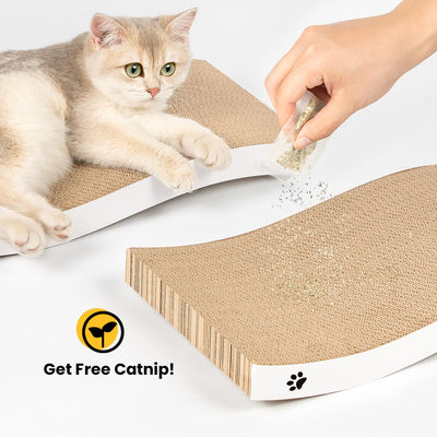 cat scratcher white coching cat scratcher cardboard scratching pad large
