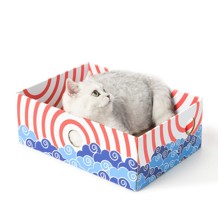 cat scratcher box coching cat scratcher cardboard scratching pad large