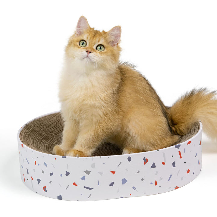 cat scratcher pad white coching cat scratcher cardboard scratching pad red white