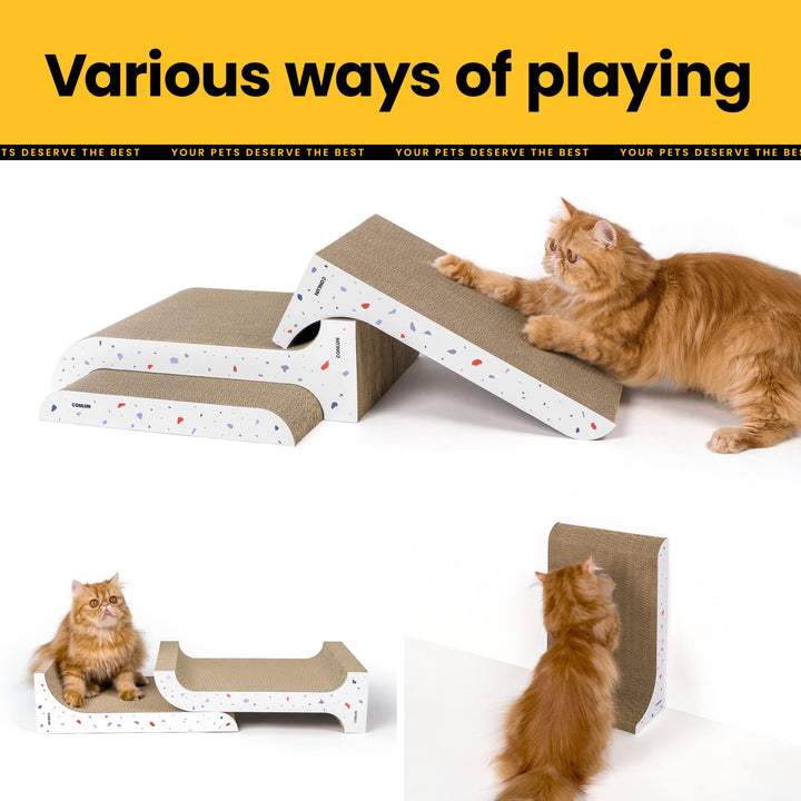 cat scratcher pad 3 in 1 coching cat scratcher cardboard scratching pad stone