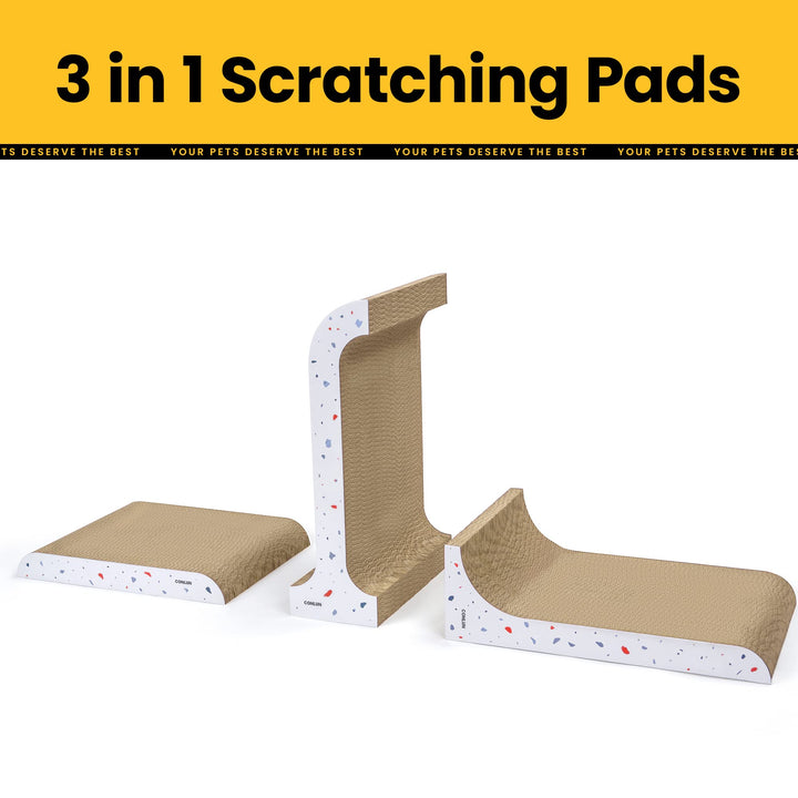 cat scratcher pad 3 in 1 coching cat scratcher cardboard scratching pad stone