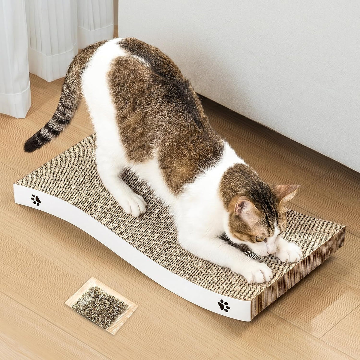 cat scratcher white coching cat scratcher cardboard scratching pad small